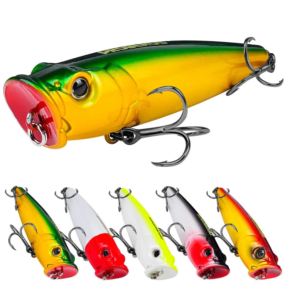 Top water Popper Fishing Lures 9.4cm Hard Artificial Floating Hard Bait Artificial Wobblers Plastic Topwater Lures