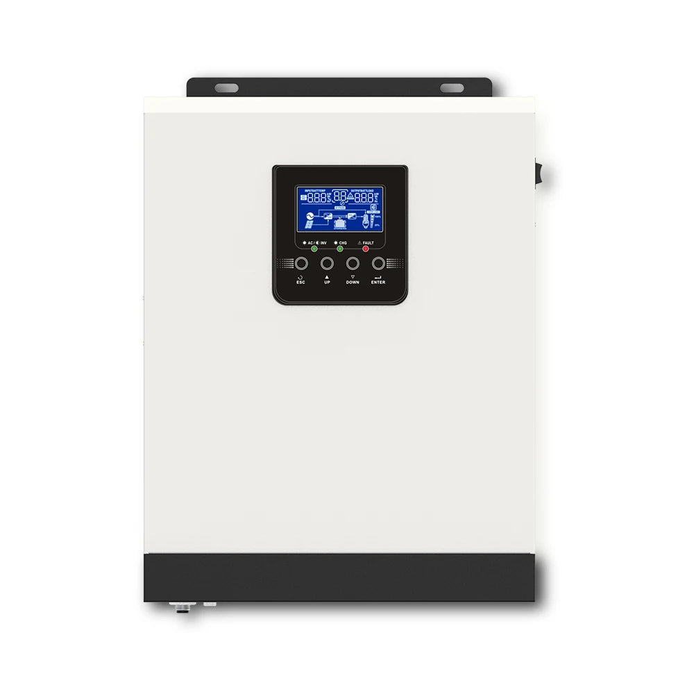 3000VA 2400W Solar Hybrid Inverter Pure Sine Wave 24VDC 220VAC Output Solar Inverter Built-in MPPT 40A Solar Charge Controller