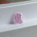 Ready Stock 5a+ Top Grade Loose Synthetic Cz Light pink Zircon Stone Radiant Octagon Crushed Ice Cut Cz MegaBDM