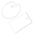 Wholesale Factory YMJR NTO-143 Transparent Acrylic Nail Polish Color Mixing Plate Nail Art Painting Tools Nail Gel Color Display