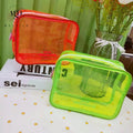 Small Custom Logo Water Proof Clear PVC Transparent Makeup Cosmetic Bag