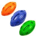 Squeaky Dog Toys for Aggressive Chewers Rubber Puppy Chew Ball with Squeaker Almost Indestructible and Durable Pet Toy for  Dog