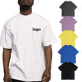 Custom Embroidered Plain Sport Black Screen Printed Bella Canvas Bamboo Heavyweight Tshirt for Men Branded 100 Cotton