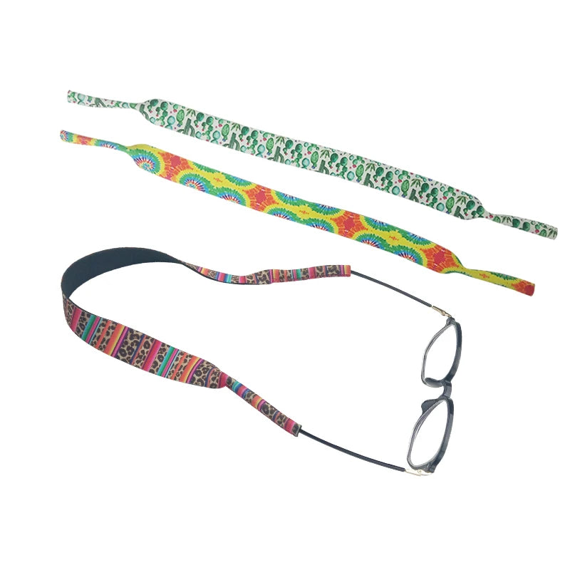 Ready to Ship Sport Safety Comfortable Lanyard Neoprene Neck Cord Eyewear Strap Sunglasses Strap