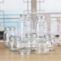 Wholesale Wide Mouth Mason Jars 150ml/250ml/380ml/500ml/750ml/1000ml Glass Canning Jars with Airtight Lids