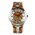 quickshipment BOBO BIRD Custom Logo Men's Wrist Watches Luxury Sport Style with Stainless Steel Case Automatic Wood Movement by Shanghai Brand