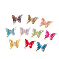 Crystal Rhinestone Connector Butterfly Charm Pendant for DIY Necklace Bracelet Jewelry Making Supplies