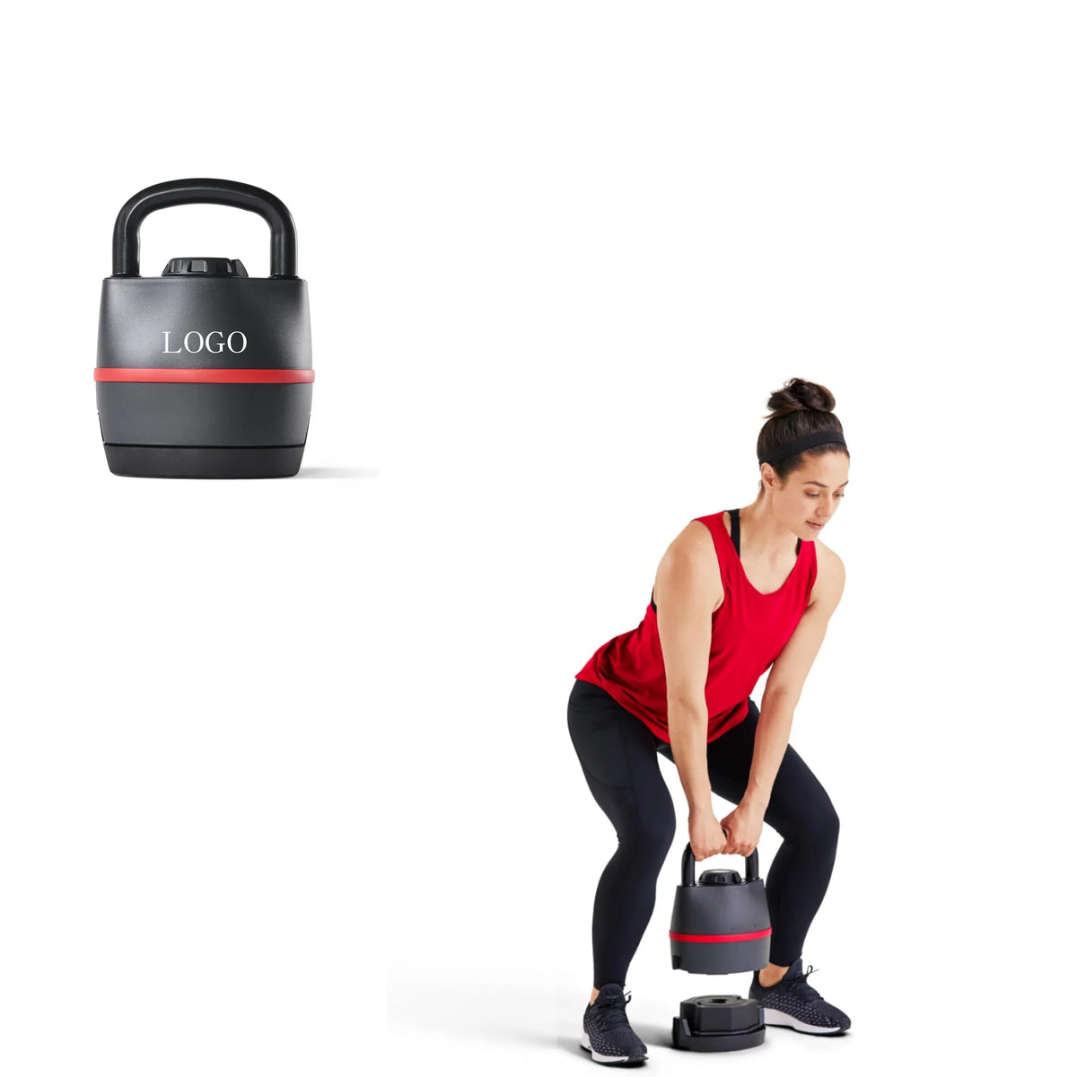 Wholesale Home Fitness Exercise Strength Training Dumbbell Adjustable Weights Kettlebell Set