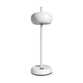 Modern Rechargeable LED Desk Lamp with Touch Control Cordless Dimming Night Light Metal Shade Bedside Table Lamps for Room Decor
