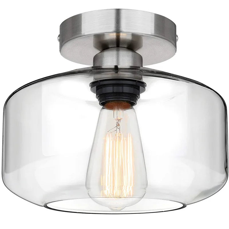 Direct Commercial Battery Operated Living Room Modern Bright Flush Mount Ceiling Lamp for Kitchen