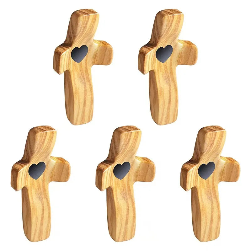 Tailai Religious Pocket Holding Crosses Gift for Kids and Adults Comfort Cross for Anxiety Relief