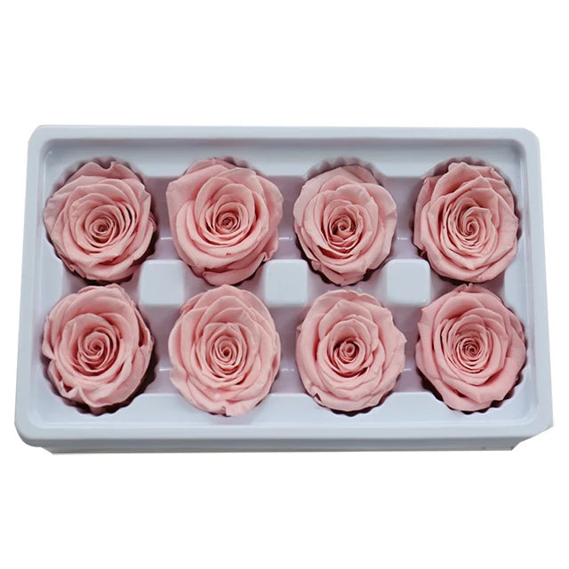 Factory Sale 4-5cm  Eternal Immortal Rose Flower Box Preserved Roses for Mother's Day Wedding Valentine's Day Decoration