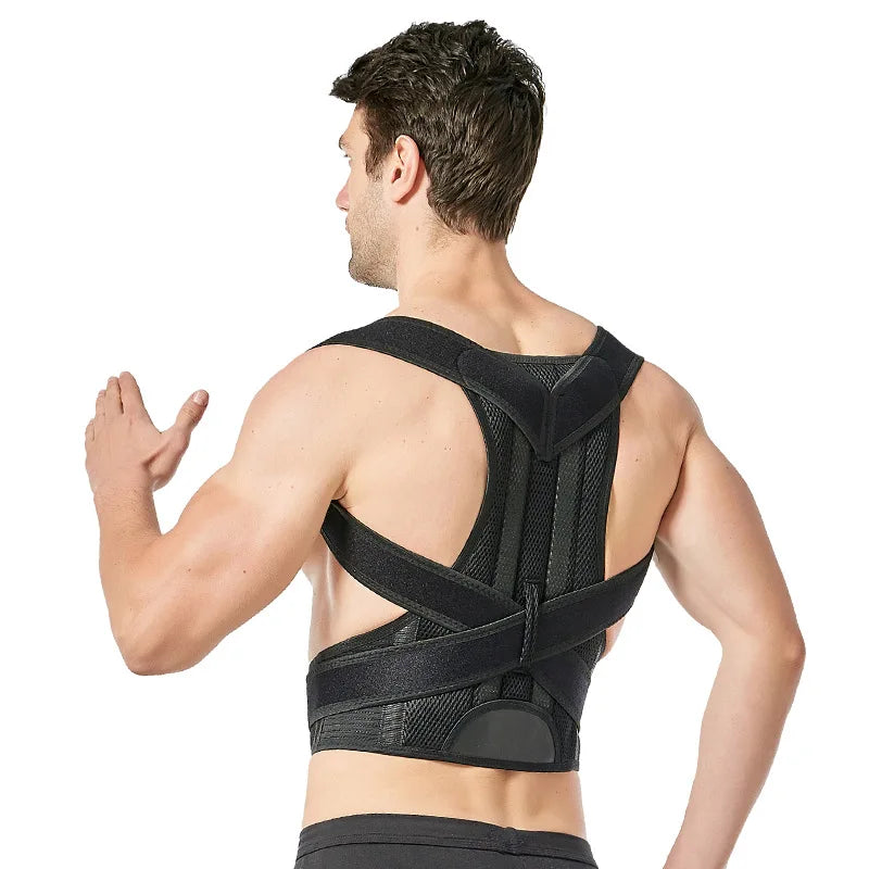 Women Men Professional Upright Posture Belt Upper Back Support Posture Corrector