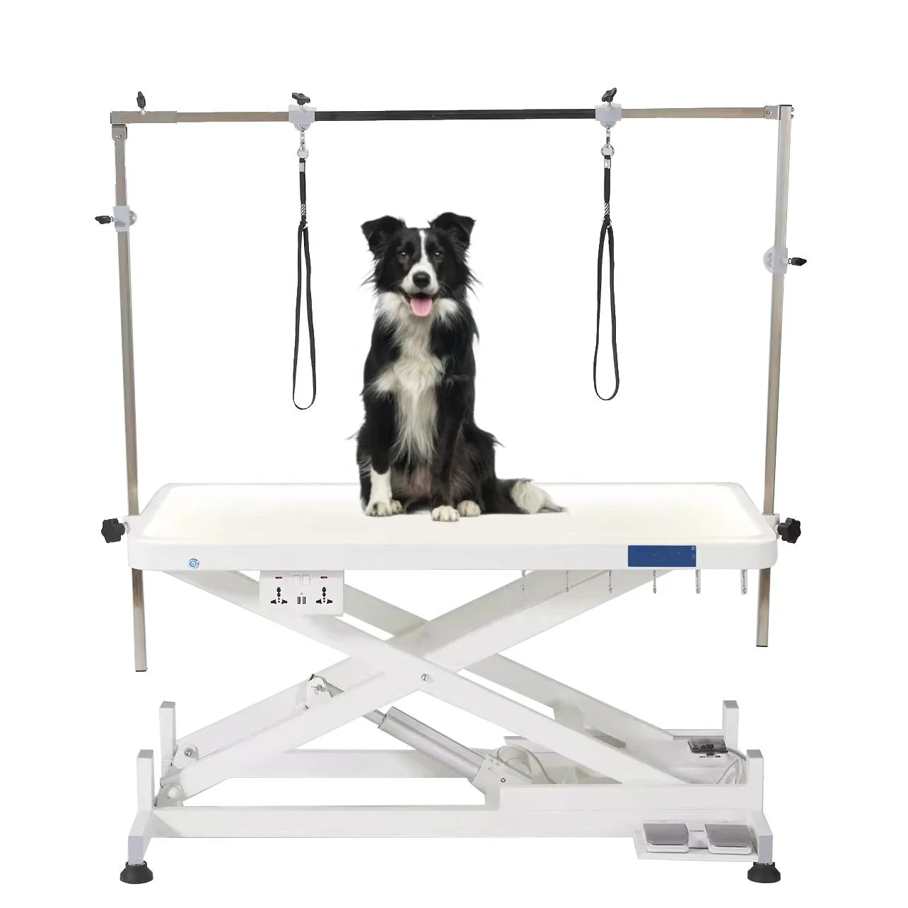 USMILEPET Professional Electric Lift Premium LED Pet Grooming Table Heavy Duty Illuminated Table for Pet Grooming Salon