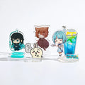 CNAWO Wholesale Custom Cartoon Anime Character Standee New Design Combination of Acrylic Metal UV Printing Stand Alone Figure