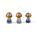 New Natural 7 Seven Chakra Gemstone Mushroom Crystal Healing Assembled Stone Craft for Home GIft Decoration Souvenir