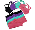 2023 New Women High Elastic 5 Piece Seamless Gym Sports Short Yoga Wear Workout Clothing Set Fitness Activewear