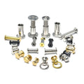 Factory Price Chicago Screw Rivets 10 Slotted Flat Head M4 Steel Nickeled Binding Screw Available Metric Inch Measurement