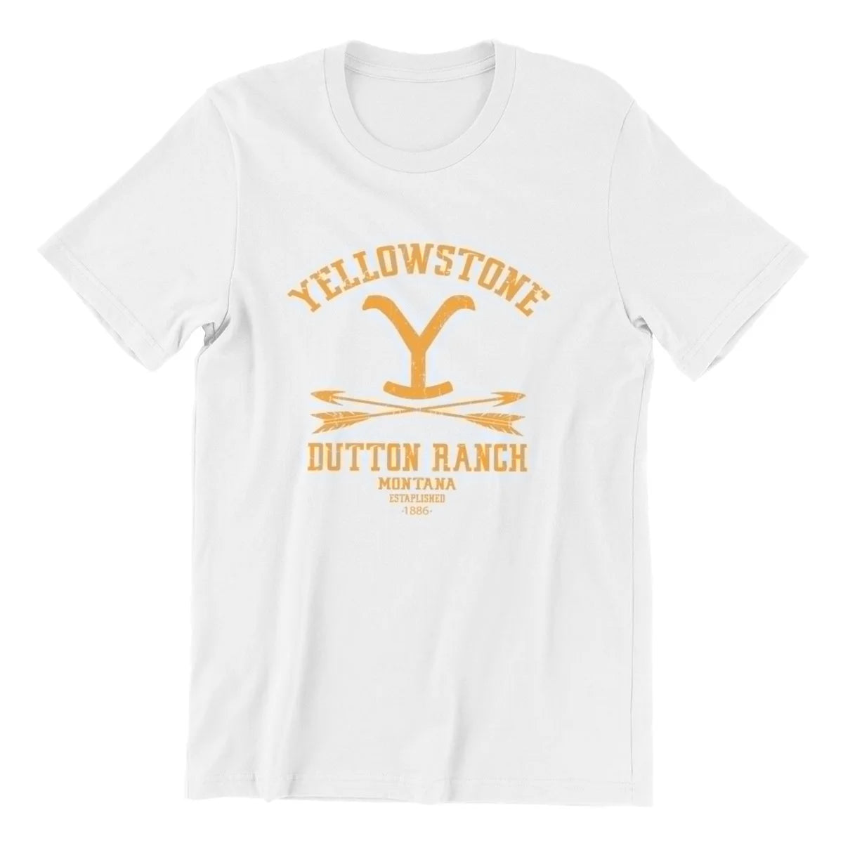 2023 Summer Western Women s Yellowstone Dutton Ranch Printed Tshirt Cowgirl Cotton Polyester Round Neck Short Sleeve T Shirts