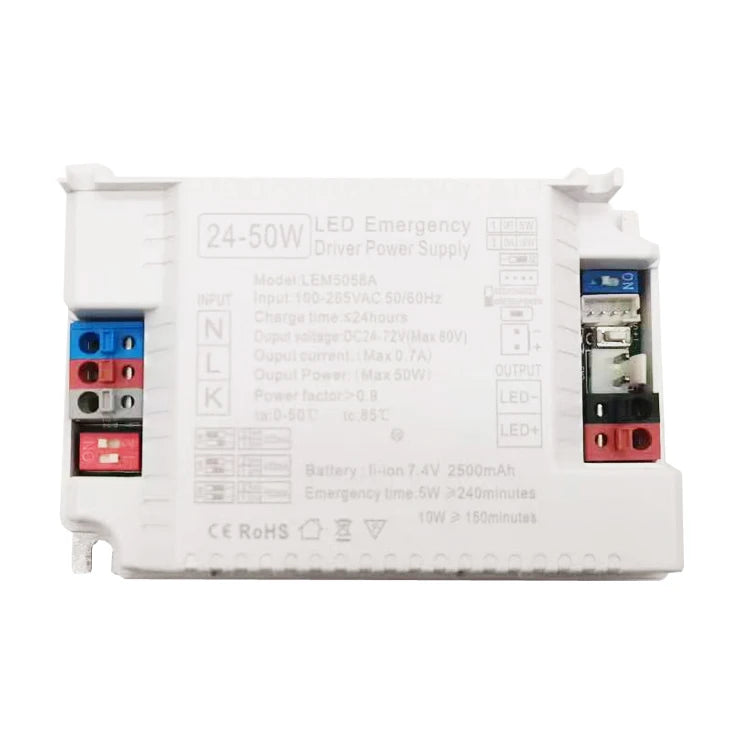 AC-DC LED Emergency Power Supply & Drive with 3 Hours Backup Plastic Case for Led Lighting