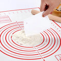 Silicone Pastry Mat Non Slip Non-Stick Thick Rolling Dough Silicone Kneading Mat with Measurement 30*40CM