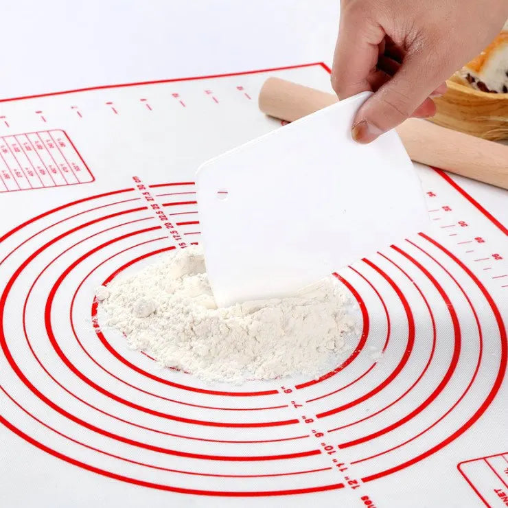 Silicone Pastry Mat Non Slip Non-Stick Thick Rolling Dough Silicone Kneading Mat with Measurement 30*40CM
