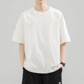 ET-102  New Arrival Drop Shoulder Men Graphic Printed t Shirts 250 Gram Cotton Plain Oversized t Shirt