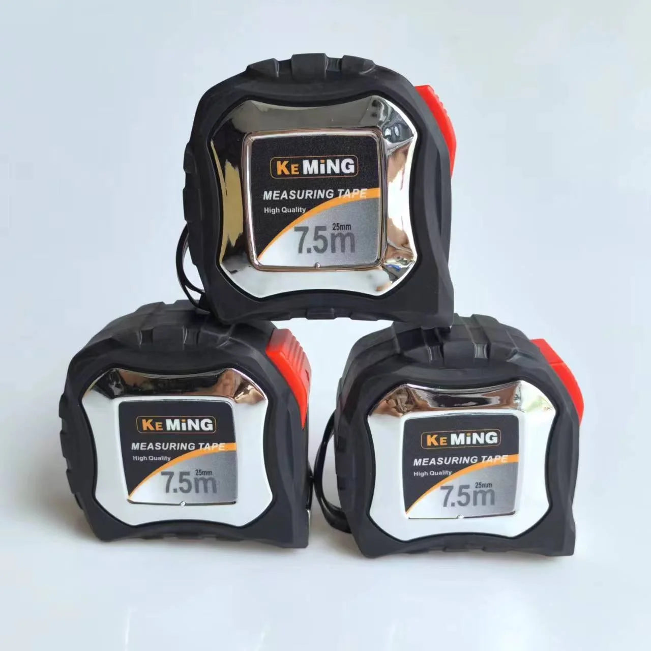KEMING Wholesale Customize Black Measuring Tape Professional 25 Ft Tape Measure With Custom Logo