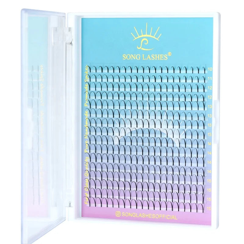 Hot Sale Song Lashes Eyelash Extension Wispy Spikes Premade Fans Individual Fairy Spikes