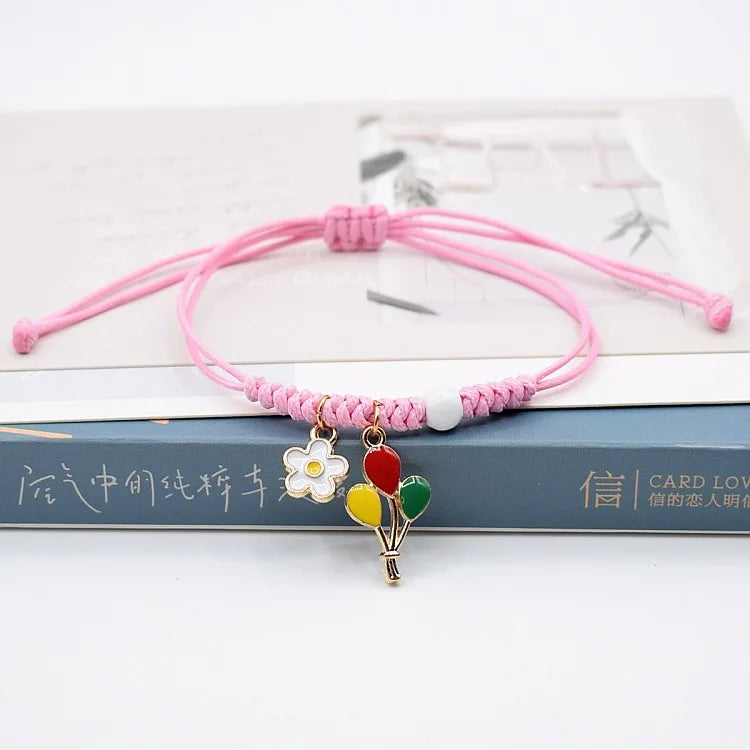 Fashion Trendy Handmade Chinese Knot Braided Pull Cord Adjustable Friendship String Bracelet Bangle Summer Charms Jewelry Women