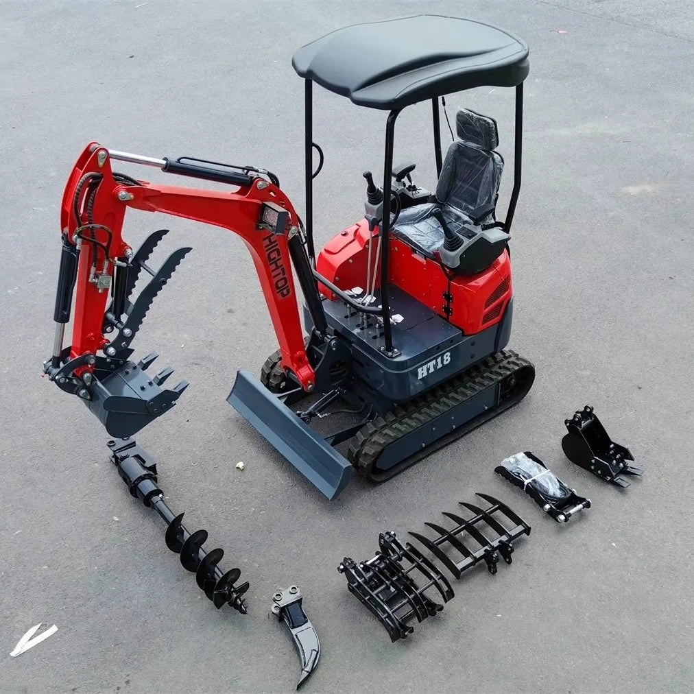 2024 CE EPA China Mini Hydraulic Excavators Small Mini Excavator 1ton 2 Ton 3ton 6ton Cheap Price for Agricultural Excavator