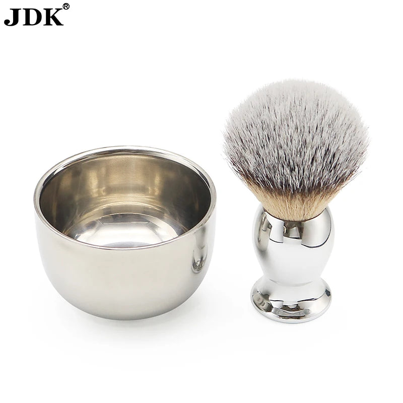 Shaving Hair Removal Tools Men's Gift Set Premium Synthetic Shaving Brush Set Shaving Brush with Bowl Set