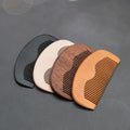 Hot Sale Anti Static Handicraft Gift Wooden Comb Portable Pocket Comb with Carve logo