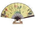New Design Custom Chinese Style Design Bamboo Folding Hand Fan for Men Holding Decoration