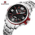 NAVIFORCE 9215S SBR OEM Custom logo Design Quartz Watches Made in Japan Movement Luxury Classic Style Stainless Steel Wristwatch