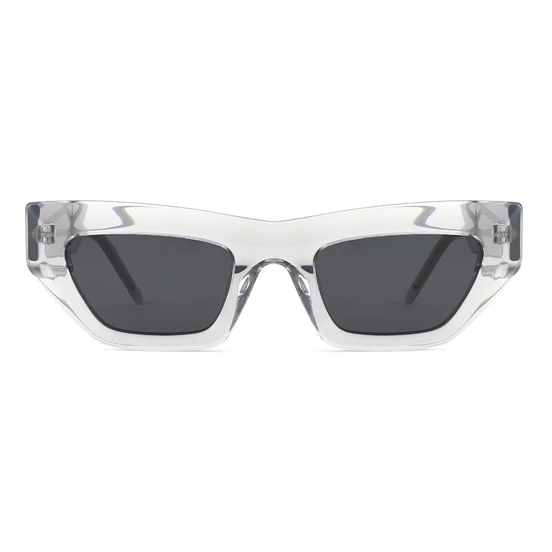 2024 New Fashion Sun Shades Custom Logo Cellulose Acetate  Square Vintage  Women Sunglasses
