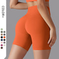 Workout Athletic Shorts Running Fitness Wear Push up Gym Yoga Women Sportswear Biker Yoga Shorts