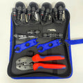 Solar Panel Crimping Tool Kit Set Plier LY-2546B 6 Pairs Male/Female Solar Cable Connectors Wrenches Carbon Steel Industrial