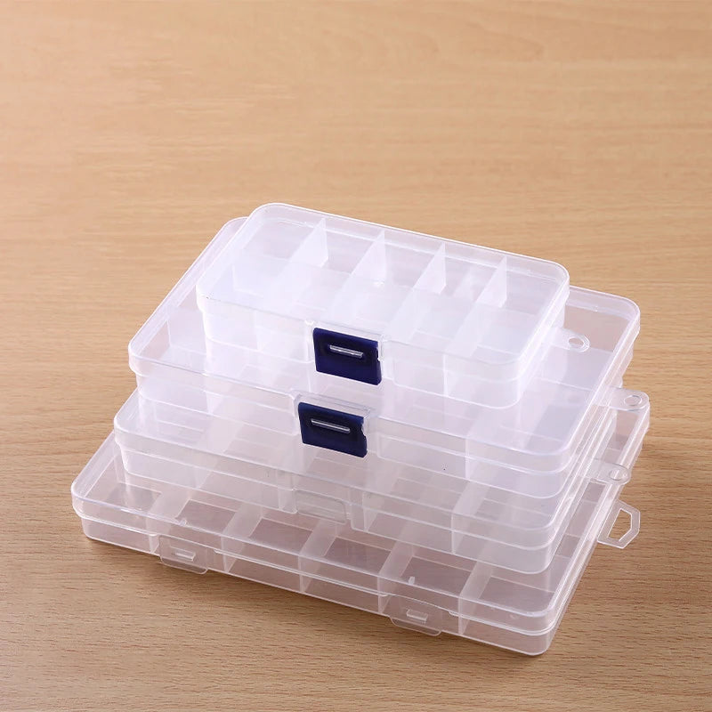 Competitive Price Modern Rectangle Multifunction Plastic Divider Jewelry Box 0-1L Capacity