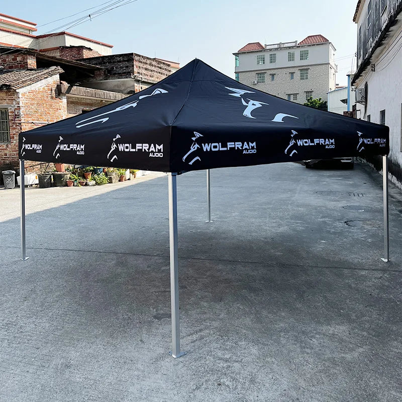 Custom 10ft (3X3M) Pop-up Outdoor Gazebo Tent Canopy for Indoor Events Exhibitions & Advertising Display Promotional Offer