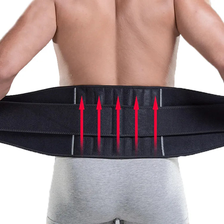 Breathable Compression Back Brace Support Waist Support for Lower Back Pain