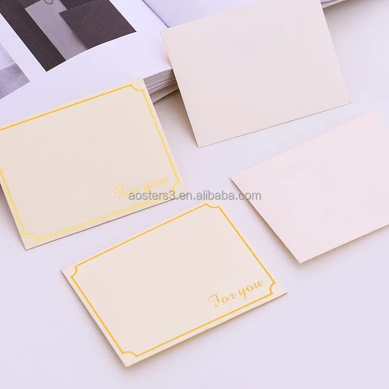 Embossed Hot Stamping Gift Bag Paper Envelope Wedding Packaging Paper Envelopes