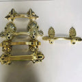 Fh9017 America Style ABS Casket Handles Pull Custom Funeral Hardware Casket Handles Wholesale Burial Accessories