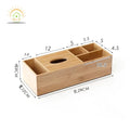 Wholesale Custom Multifunctional Natural Wood Health Environmental protection Wooden Tissue Box Paper Box Car Tissue Box