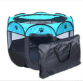 Wholesale Custom Logo Portable Foldable Playpen with Removable Mesh Shade Cover and Zippered Top Pet Playpen