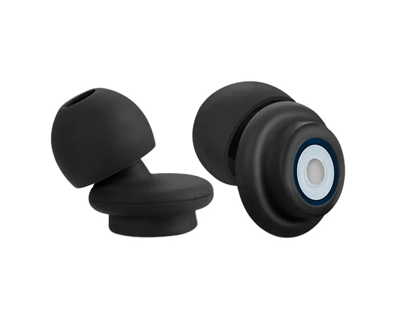 Noise Cancelling Reusable Soft Comfortable Silicone Earplugs for Sleep Working Study Concert