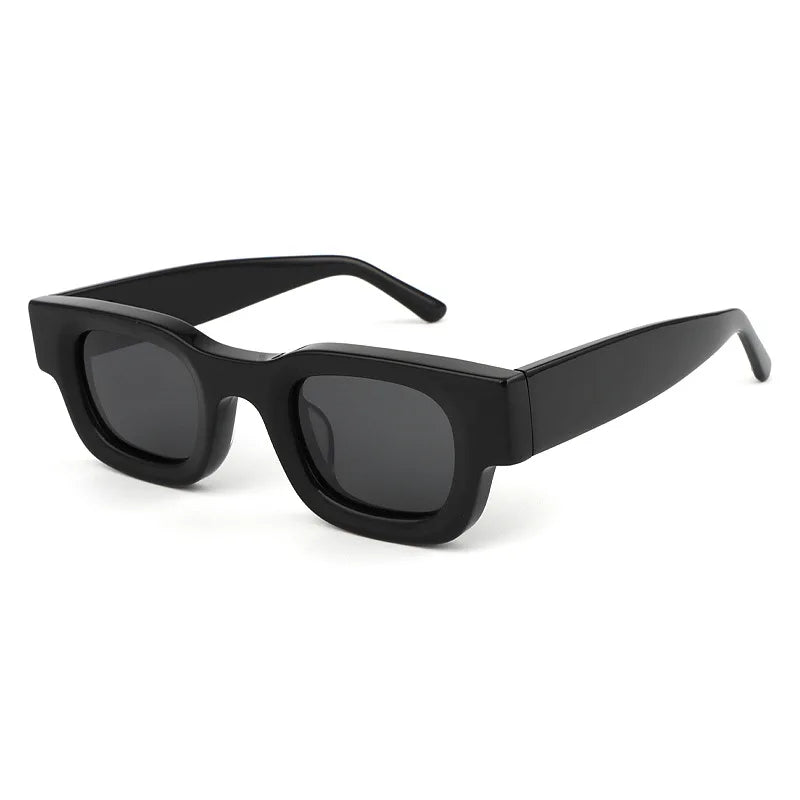 Custom Sunglasses Luxury Women Small Thick Polarized Sunglasses Acetate 2025 Fashionable Square Sunglasses Men