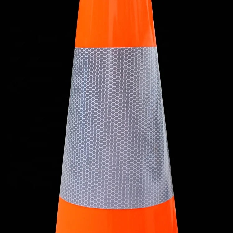 America Traffic Safety Cones With Reflective Collar Reflective Cone Collar Reflective Sticker for Traffic Cone