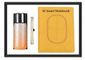 Wholesale DHgifts Luxury Exquisite Business Sets A5 AI Power Bank Notebook Stainless Steel Pen with Vacuum Cup Gift Set