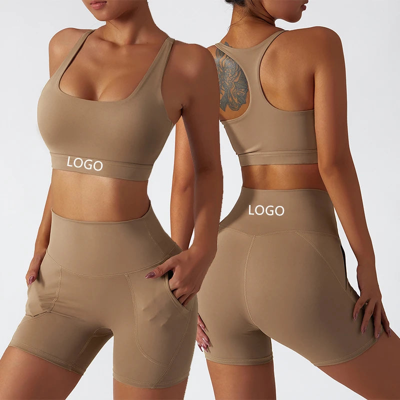 Environmental Regeneration Breathable Training Jogging Wear Sportswear Gym Fitness Set Women's Sets
